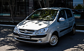 Hyundai Getz, I Рестайлинг 1.4 AT (97 л.с.)