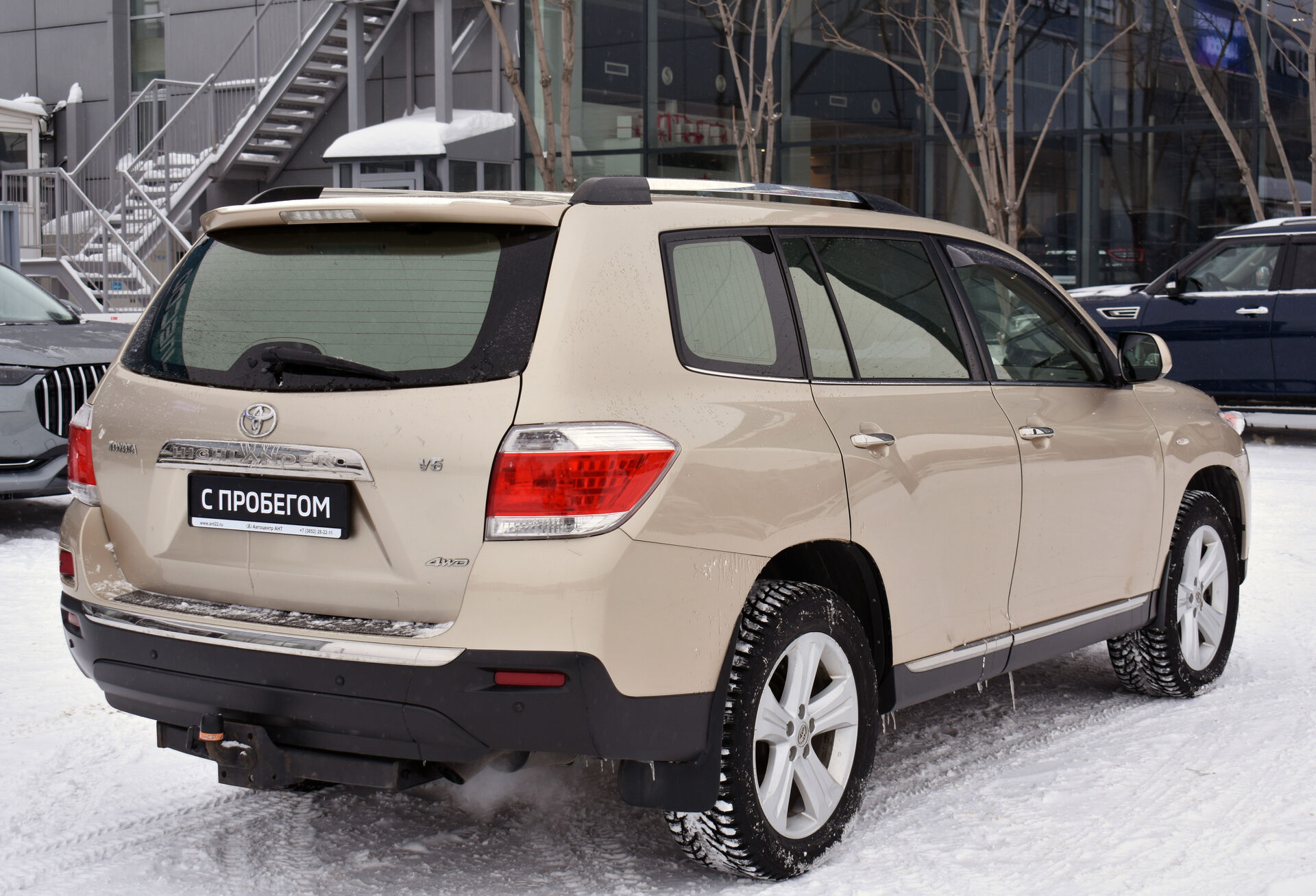 Toyota Highlander, II (U40) Рестайлинг 3.5 AT (273 л.с.) 4WD 2012