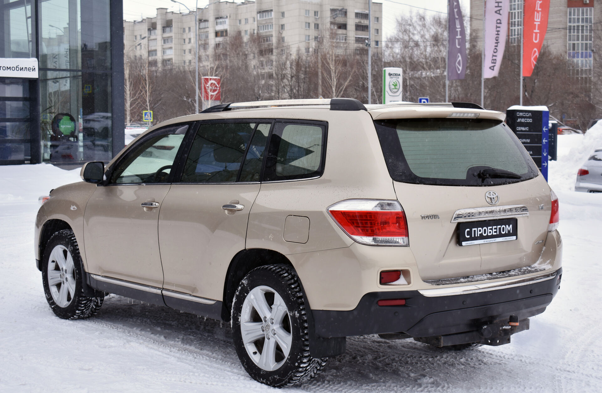 Toyota Highlander, II (U40) Рестайлинг 3.5 AT (273 л.с.) 4WD 2012