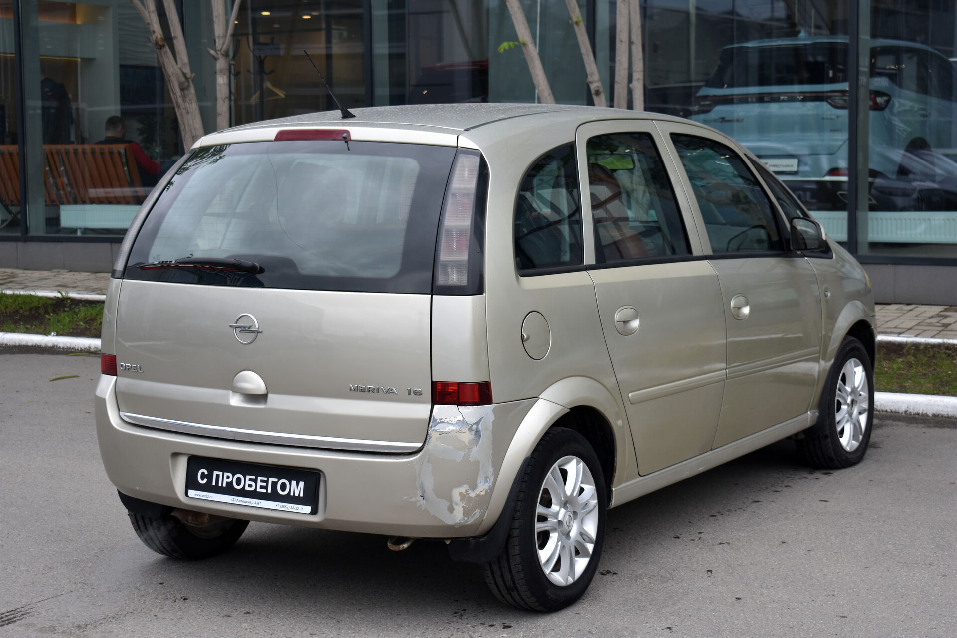 Opel Meriva, A Рестайлинг 1.6 AMT (105 л.с.) 2007