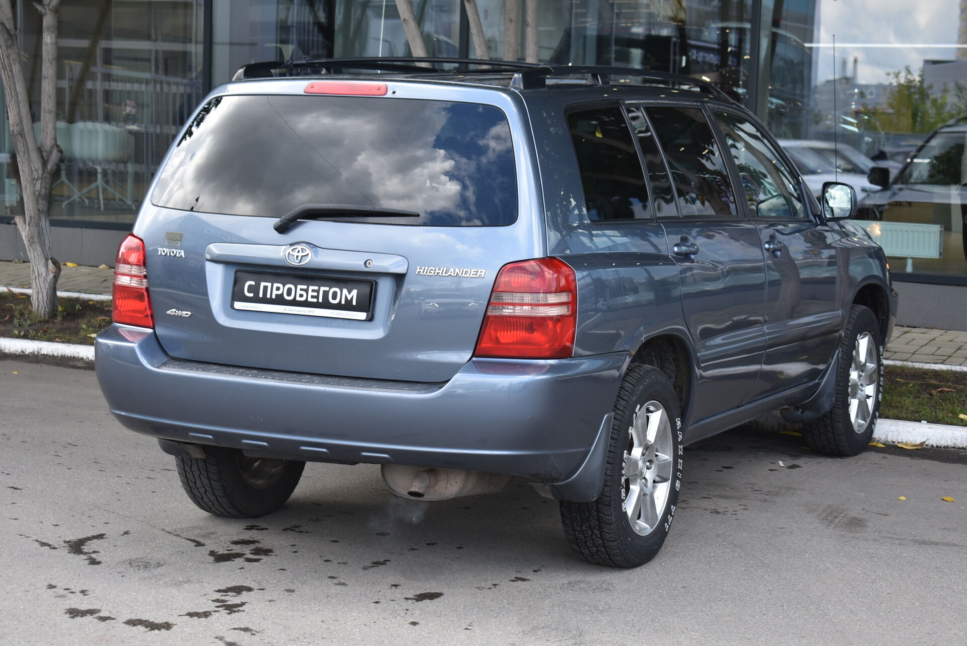 Toyota Highlander, I (U20) Рестайлинг 2.4 AT (157 л.с.) 4WD 2003