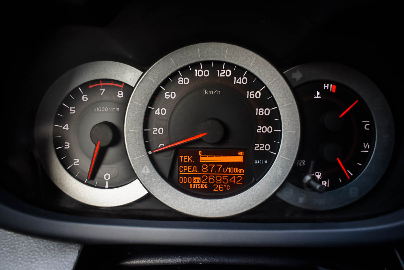 Toyota RAV4, III (XA30) Рестайлинг 2.4 AT (170 л.с.) 4WD 2011